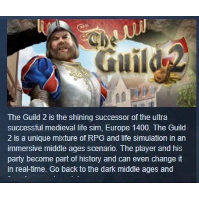 The Guild II 2 STEAM KEY РФ+СНГ СТИМ КЛЮЧ ЛИЦЕНЗИЯ