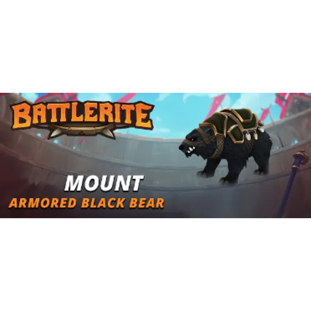 Battlerite - Armored Black Bear Mount (DLC) STEAM Key
