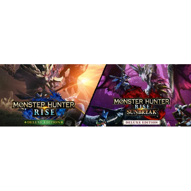 ✅Monster Hunter Rise Deluxe + Sunbreak Deluxe Steam Key