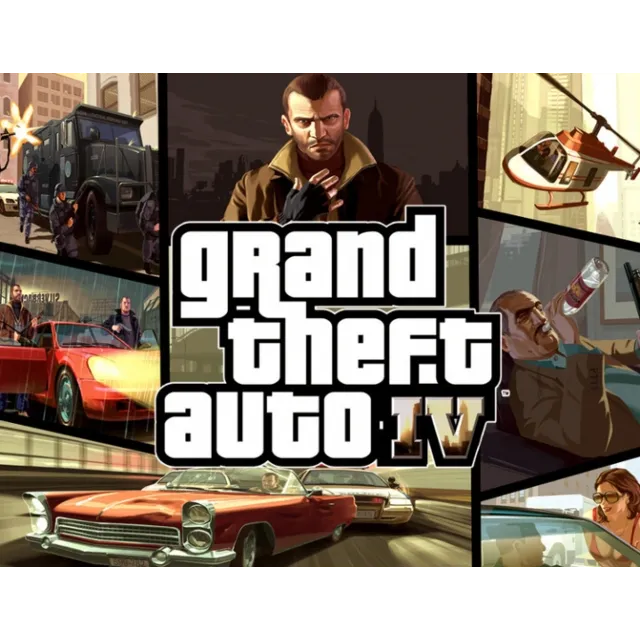 Grand Theft Auto IV (Steam key) -- RU