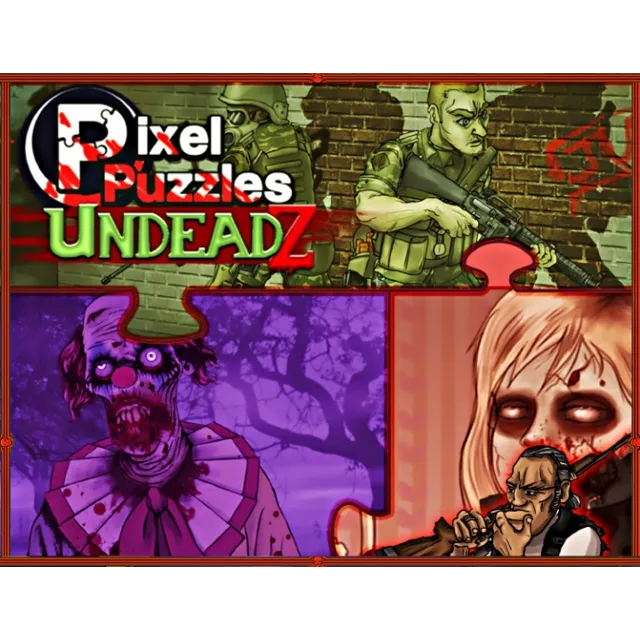 Pixel Puzzles  UndeadZ (steam key) -- RU