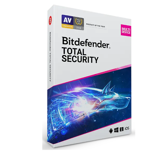 Bitdefender Total Security Multidevice 3 devices 1 year