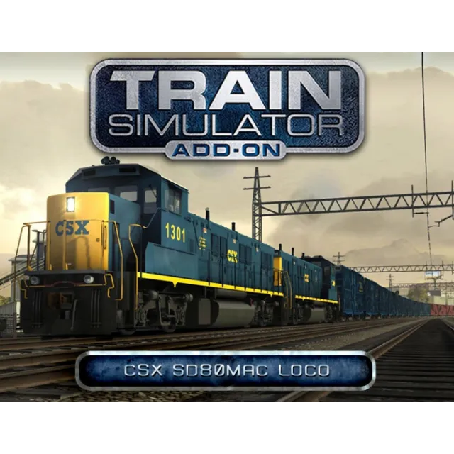 Train Simulator CSX SD80MAC Loco AddOn (steam) DLC