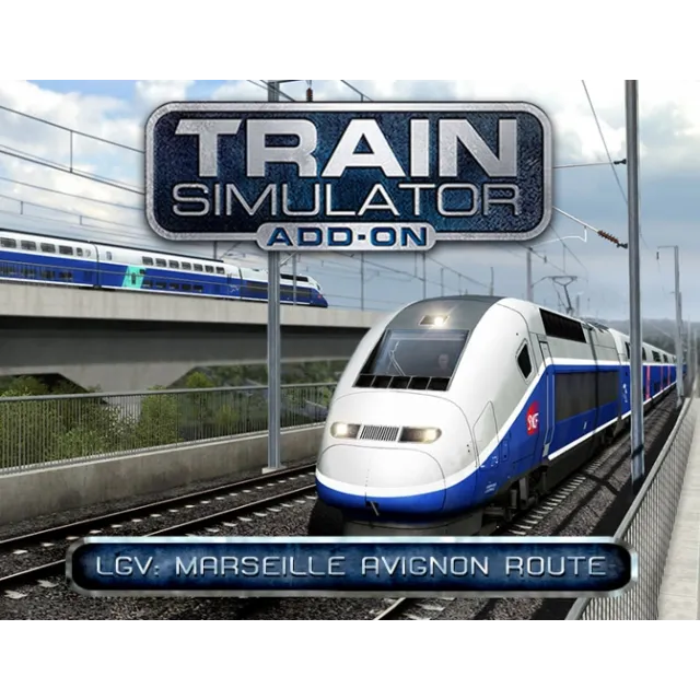 Train Simulator LGV Marseille Avignon Rout Steam DLC