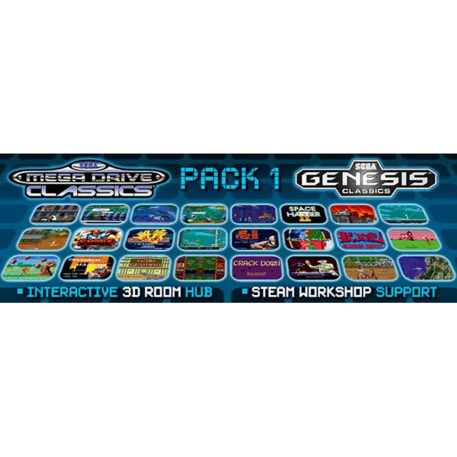 SEGA MegaDrive &amp; Genesis Classics Pack 1 (Steam Gift)