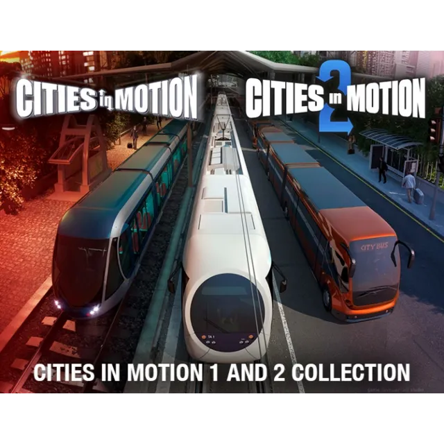 Cities in Motion 1 and 2 Collection (steam key)