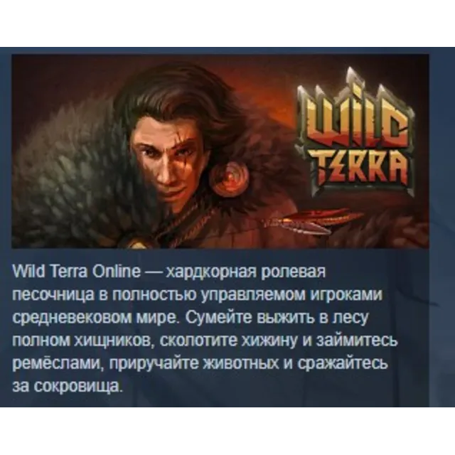 Wild Terra Online STEAM KEY REGION FREE GLOBAL+РОССИЯ
