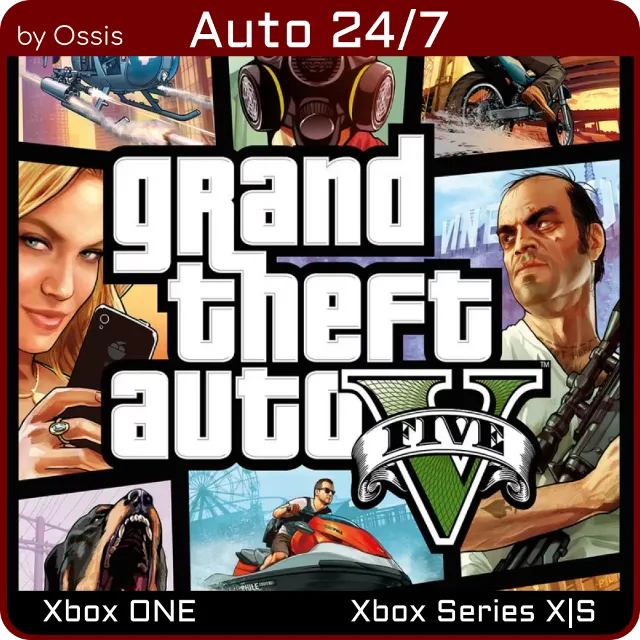 24/7 XBOX Grand Theft Auto V (Xbox One &amp; Xbox Series X|S)