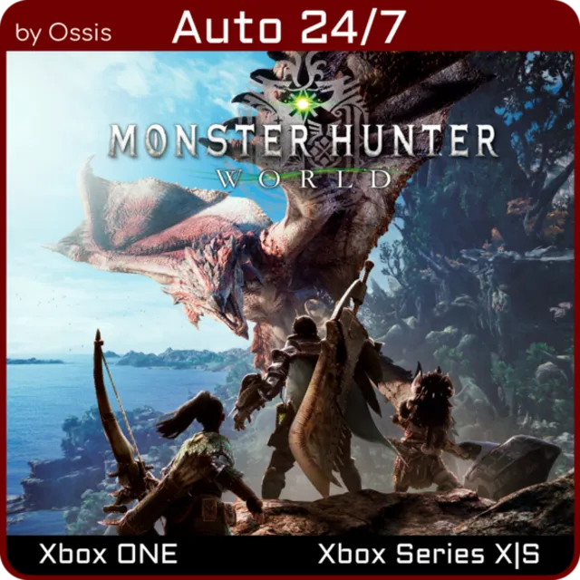 24/7 XBOX MONSTER HUNTER WORLD