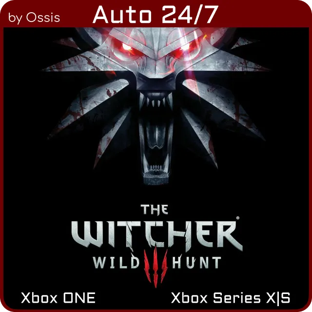 24/7 XBOX The Witcher 3 Wild Hunt