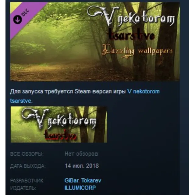 V nekotorom tsarstve Dazzling Wallpapers DLC STEAM KEY REGION GLOBAL+РОССИЯ