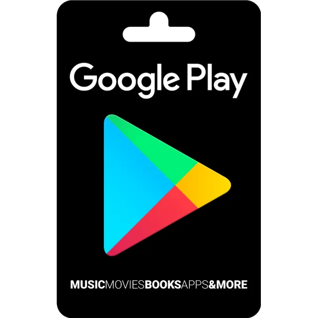 Google Play Gift Card (US) from $25 to $200