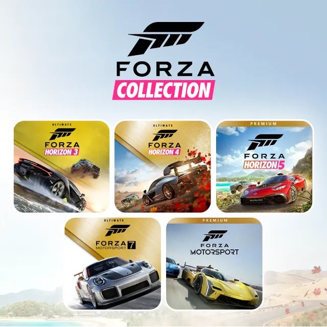 Forza Horizon 3, 4, 5 + Motorsport 7, 8
