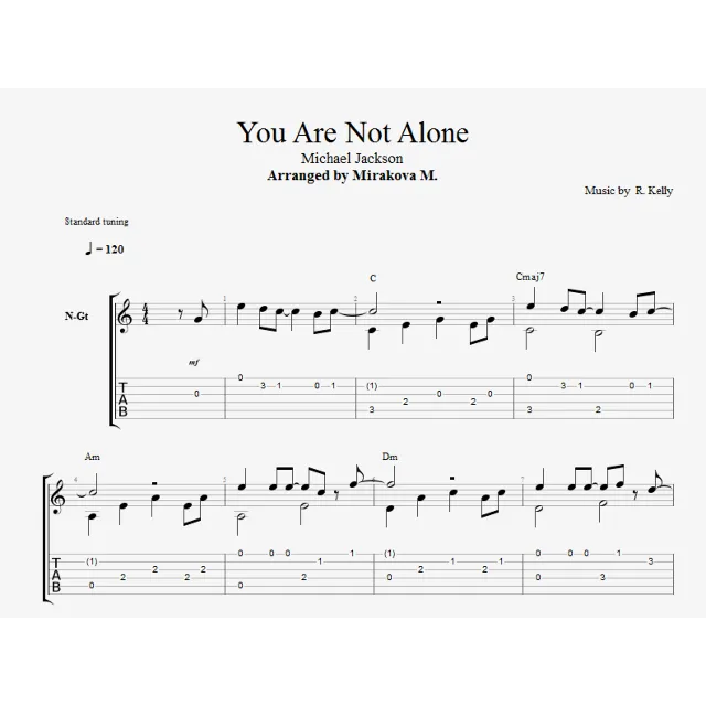 You Are Not Alone - Michael Jackson