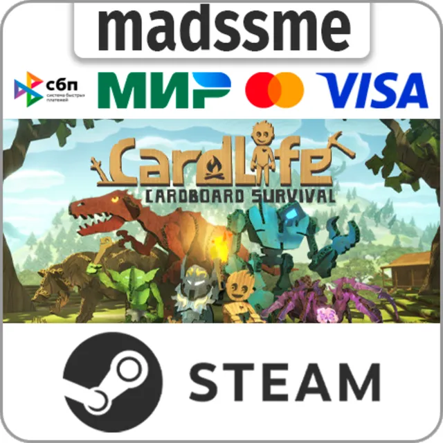 CardLife: Cardboard Survival * RU/KZ/СНГ/TR/AR * STEAM