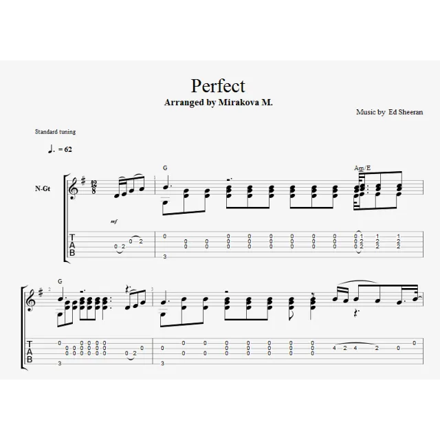 Perfect - Ed Sheeran