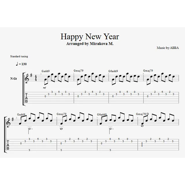 Happy New Year - ABBA