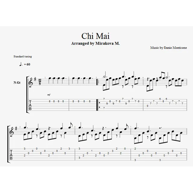 Эннио Морриконе - Chi Mai
