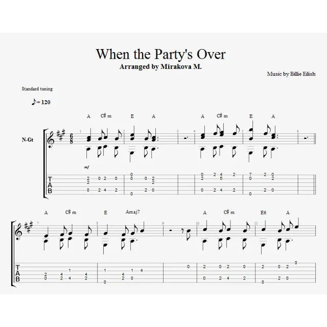 Billie Eilish - When the Party's Over