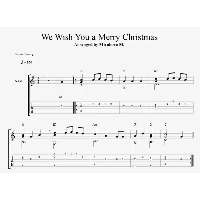 We Wish You a Merry Christmas