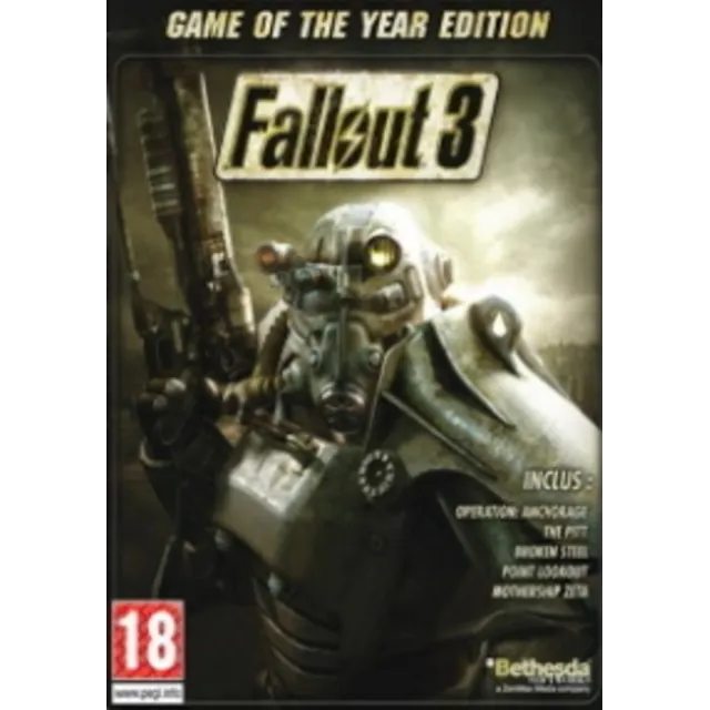 Fallout 3. Game Of The Year (Steam key) @ Region free