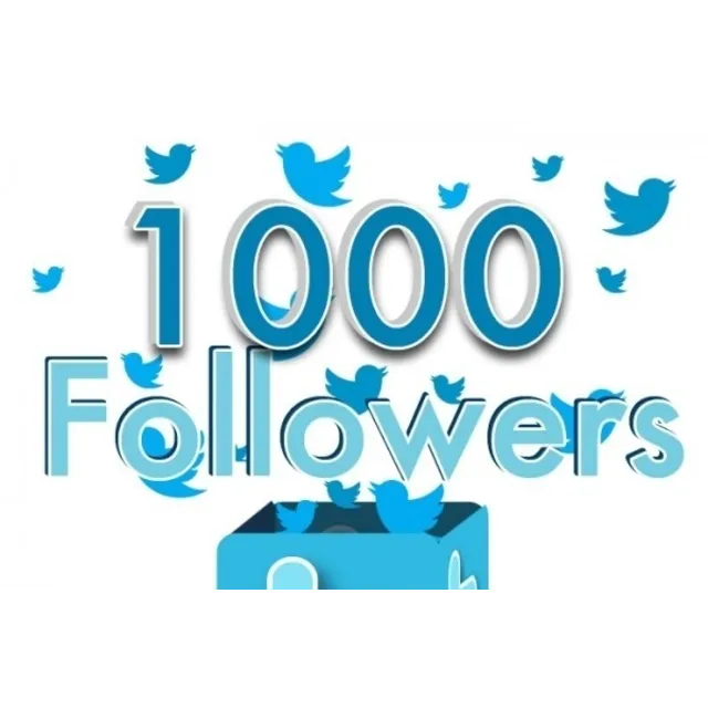 ✅ [VIP] ТВИТТЕР читатели 1000 | Twitter Фолловеры [1K]