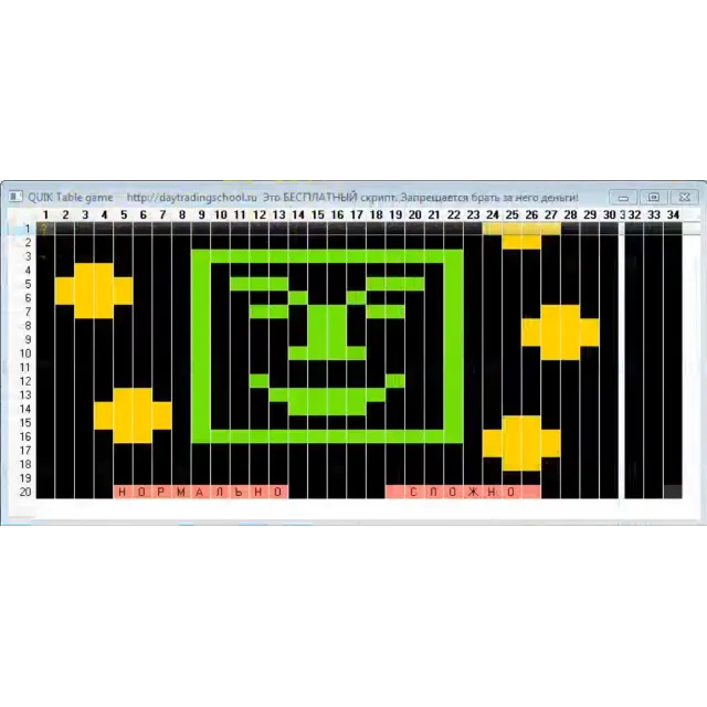 QuikTableGame.lua игра для торгового терминала Квик