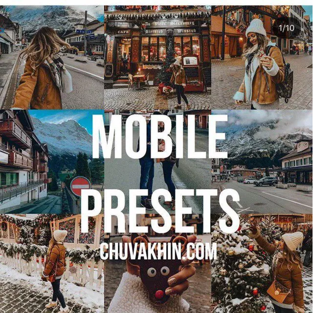 LR Preset mobile (Универсальные пресеты для Instagram)