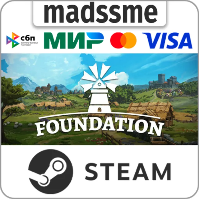 Foundation * RU/KZ/СНГ/TR/AR * STEAM 🚀 АВТОДОСТАВКА