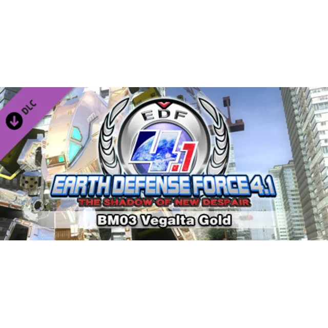 EARTH DEFENSE FORCE 4.1 BM03 Vegalta Gold DLC