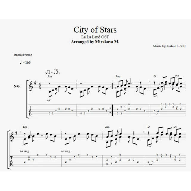 City of Stars - La La Land OST