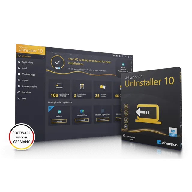 Ashampoo Uninstaller 10 пожизненная лицензия 1 ПК