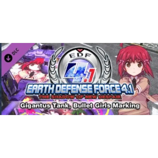 EARTH DEFENSE FORCE 4.1 Gigantus Tank, Bullet Girls Mar