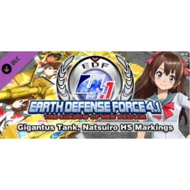 EARTH DEFENSE FORCE 4.1 Gigantus Tank, Natsuiro HS Mark