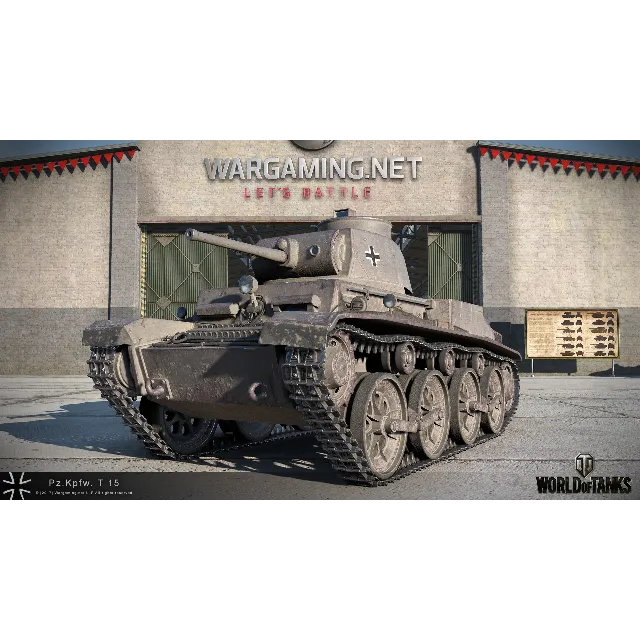 World of Tanks - Pz.kpkw.T15 +7 дней Прем+МНОГО БОНУСОВ