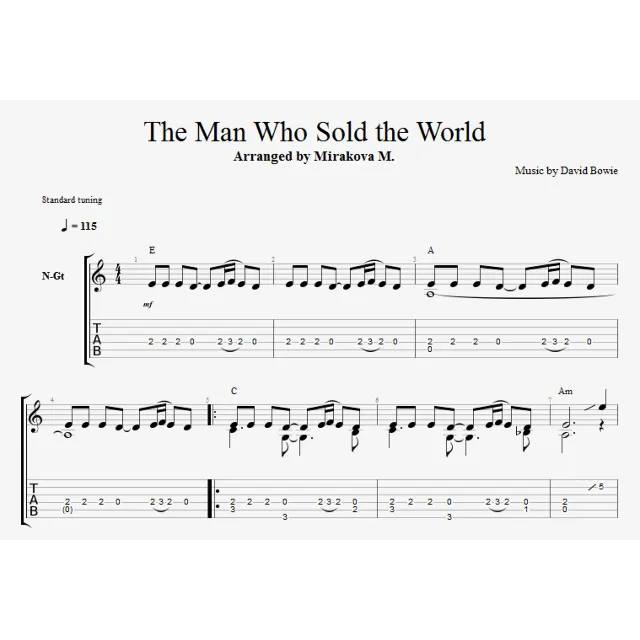 The Man Who Sold The World