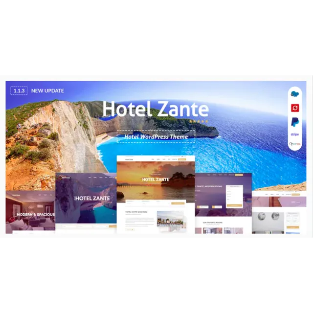 WP zante - тема WooCommerce русский перевод