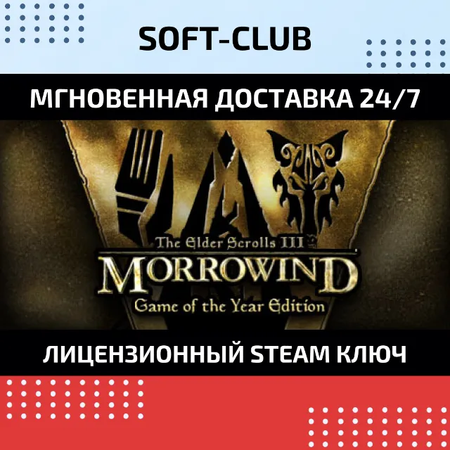 The Elder Scrolls III: Morrowind GOTY КЛЮЧ СРАЗУ