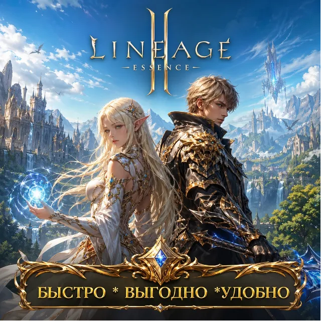 La 2 Essence RU/EU Адена БЫСТРАЯ ДОСТАВКА