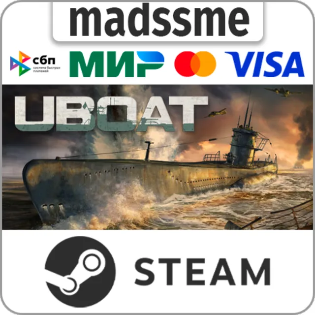 UBOAT * RU/KZ/СНГ/TR/AR * STEAM 🚀 АВТОДОСТАВКА