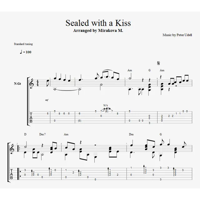 Sealed With A Kiss