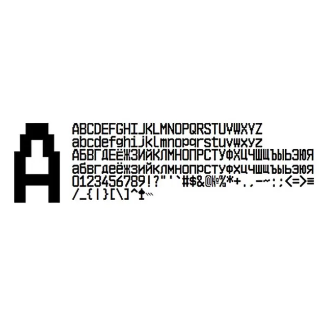 Шрифт ККМ АТОЛ в.4(ttf)