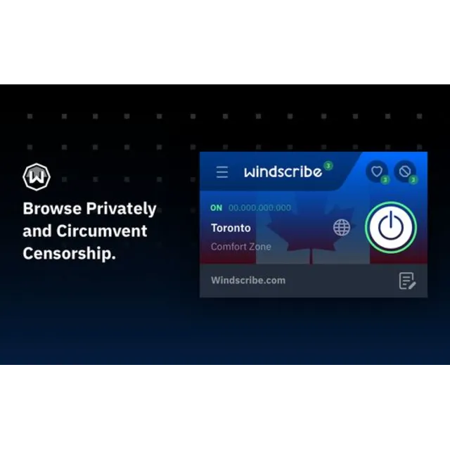 WINDSCRIBE VPN [600GB ГОД/50GB КАЖДЫЙ МЕСЯЦ] + ГАРАНТИЯ