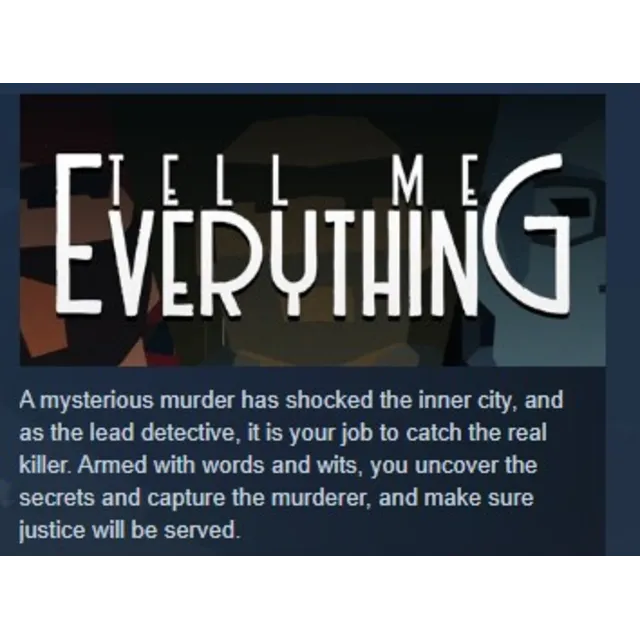 Tell Me Everything STEAM KEY REGION FREE GLOBAL
