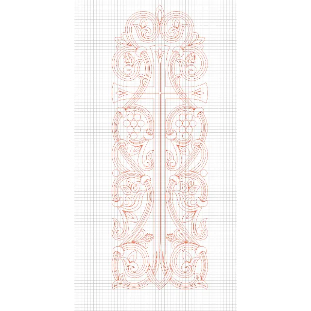Крест_6 (вектора для станка с ЧПУ)