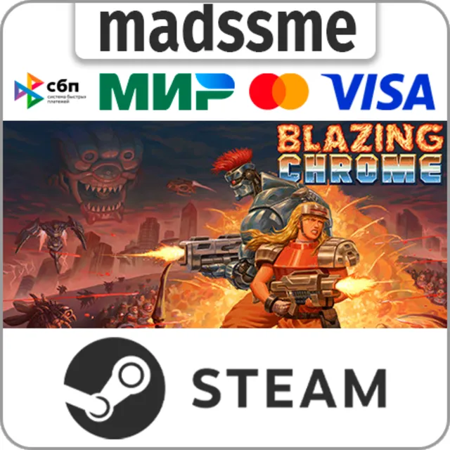 Blazing Chrome * RU/KZ/СНГ/TR/AR * STEAM 🚀 АВТО