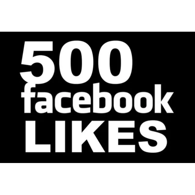 ✅ ❤️ 500 Лайков FACEBOOK | Лайки Фейсбук [НИЗКАЯ ЦЕНА]