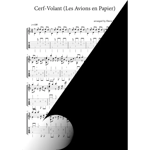 Cerf-Volant (Les Avions en Papier)