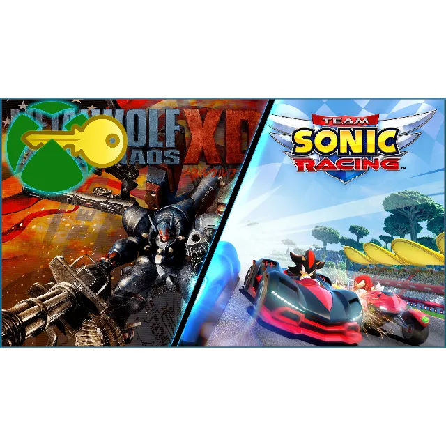 Metal Wolf Chaos XD + Team Sonic Racing XBOX ONE