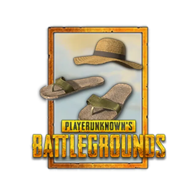 PUBG: Тапочки и шляпа